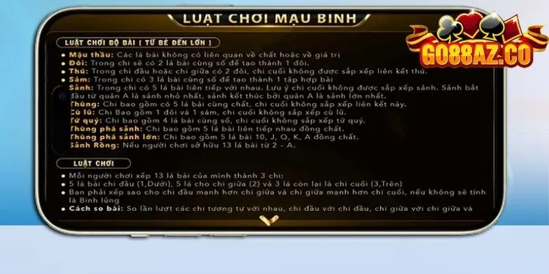 Tham khảo luật chơi đơn giản cho người mới tham gia